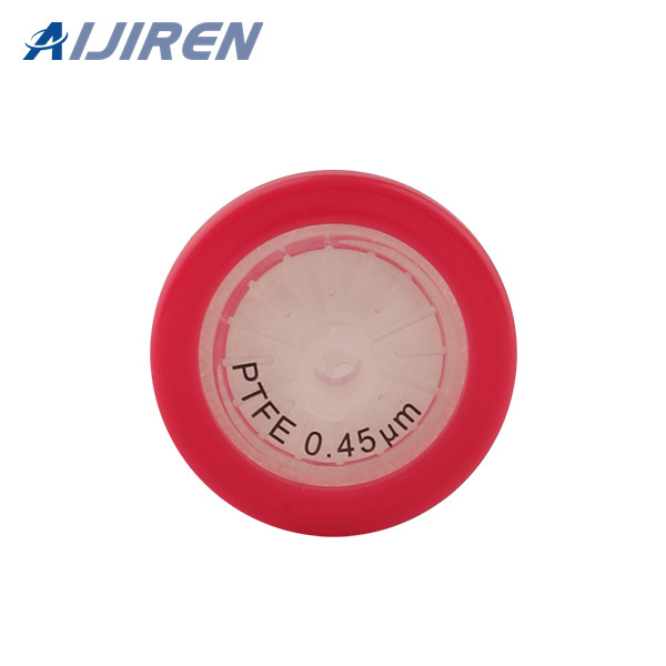 33mm 0.45μm PTFE Syringe Filter for Gas Exchange in Stock